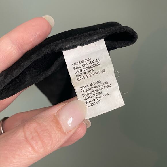 Women's Leather Size Medium Driving Gloves - Picture 5 of 5